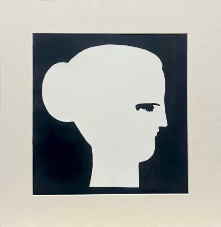 Quadro di Antonio Bueno Figura - litografia carta 